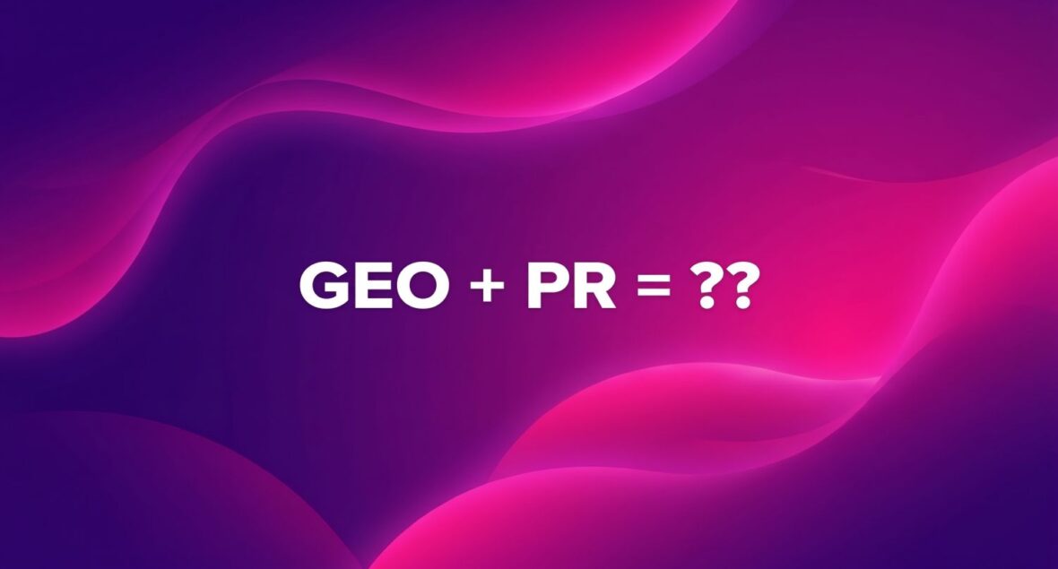 Jaká je role PR v&nbsp;GEO: o&nbsp;tom, co o&nbsp;vás řekne AI, rozhoduje reputace